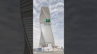 بناء برج الرياض من2010 الى 2021