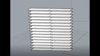 Rhino-python basic panel modelling