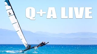 Q+A LIve: Your Catamaran Sailing Questions.......