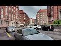 finland city tour in helsinki historic landmark etu töölö and the rock church 4k helsinki finland