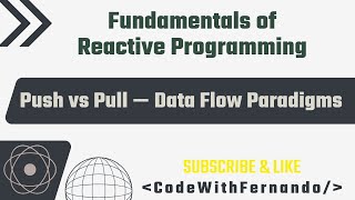 🎬 Reactive Programming with Project Reactor – Push vs Pull — Data Flow Paradigms