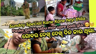 #neelamvillagevlog Sunday special Kane karli.. kete kanjushi na.. paske jiba bele buta karbar k pdba