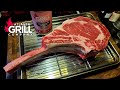 Tomahawk Ribeye on the Napoleon Prestige Pro 500