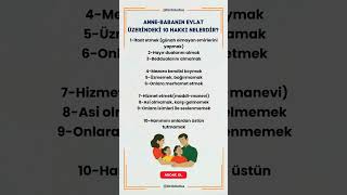 Anne Babanın Evladı Üzerindeki 10 Hakkı Nelerdir?