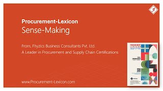 Sense Making from Procurement Lexicon