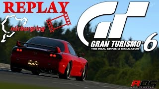 【GT6】#7ニュル北１Lap・FD3S【リプレイ】