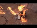 lithium 18650 battery explosion dangerous fire