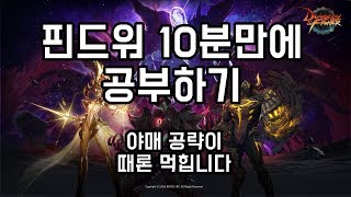 [던파/DNF]핀드워10분 야매공략! 이것만알고가도 1인분은 한다