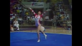 【体操女子】1980～1984の床の試合演技！(Artistic Gymnastics)