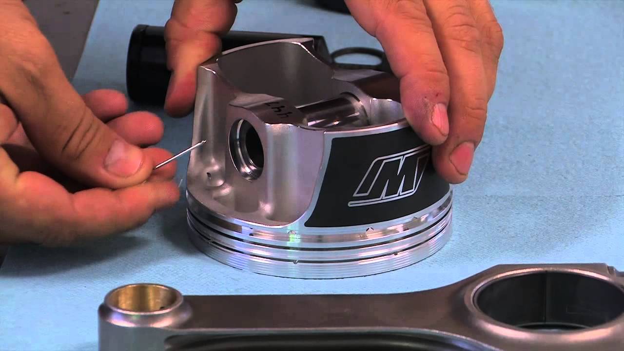 A Better Way To Install Rods On Pistons - YouTube