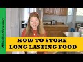 How To Store Cheap Long Lasting Foods