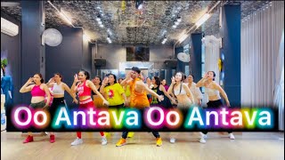 Oo Antava Dance | Zumba | Pushpa Songs Telugu | Allu Arjun,Rashmika | Easy Dance Steps | #ooantava