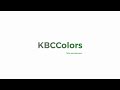 This is KBCColors.