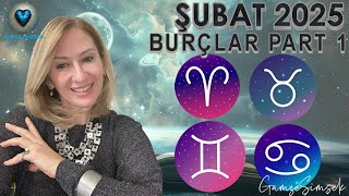 Şubat Burçlar Part 1 KOÇ BOĞA İKİZLER YENGEÇ