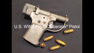 OMH S1E4 U S  WWII FP 45  Liberator  Pistol