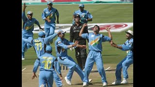 India vs New Zealand ICC Cricket World Cup 2003 @ Centurion - Full Match Highlights (HD Quality)