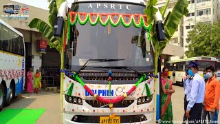 APSRTC DOLPHIN CRUISE BUS NEW SERVICE NARASARAOPETA-VISAKHAPATNAM|డాల్ఫిన్ క్రూజ్ నరసరావుపేట --605