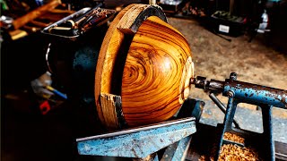 Raw \u0026 Real Woodturning with Twice-Turned Bowls.