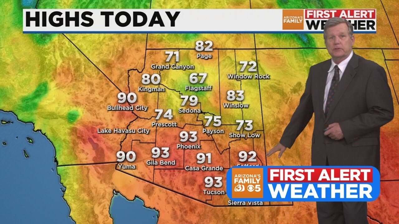 AZFAMILY First Alert Weather 9pm Update For 5/8/2023 - YouTube