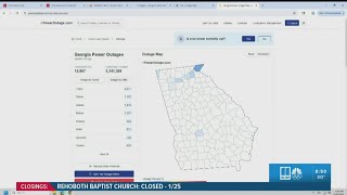 Power outages grow across the region