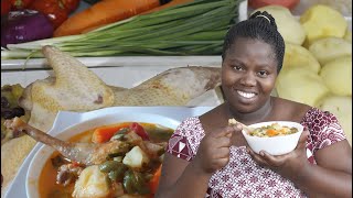 😋😋INKOKO ITETSE GUTYA👉URAYIRYA,IKIRYA IMINWA//GUTEKA BOILO Y'INKOKO//EASY CHICKEN SOUP RECIPE