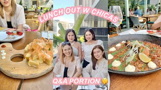 📍LA PICARA MANILA: LUNCH DATE W CHICAS ✨ || Q\u0026A PORTION 🤫😜