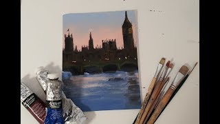 Learn To Paint TV E94 "London Calling" Step By Step Painting For Beginners
