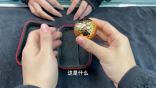 冠军奖品黄金高尔夫球，被孩子拿到金店验真假（完整版）