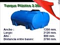 tanques de plÁstico de 500 lts a 8.000 lts almacÉn rural