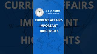 Stay Ahead with TODAY'S Most Important Affairs! Daily Current Affairs | #currentaffairs #shorts