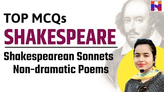 Shakespearean Sonnets and Non-dramatic Poems | Top 40+ MCQs | TGT English Preparation