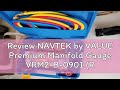 Review NAVTEK by VALUE Premium Manifold Gauge VRM2-B-0901 (R134a) with Safety Lock Couplers