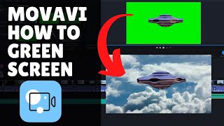 Movavi - How to Use Green Screen (Video Editor Plus 2021)