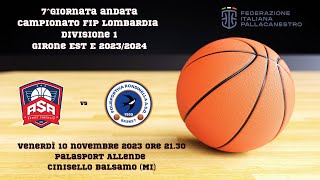 Asa Basket Cinisello vs Rondinella Sesto Basket