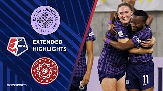 Racing Louisville FC vs. Portland Thorns: Extended Highlights | NWSL | CBS Sports Attacking Third