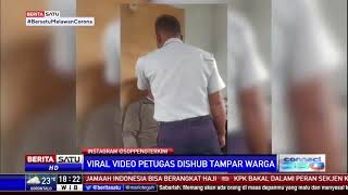 Video Viral Petugas Dishub Tampar Seorang Warga