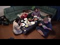 半額グルメ・家族ごはん食べる 【 白老黒毛和牛焼肉寿司 】 dinner scenery of japanese family