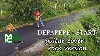 DEPAPEPE - START | Rock Version Cover ( by : Coco Gates ) #trending #guitar #music #depapepe #cover