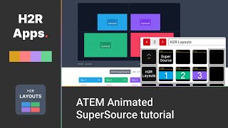 Animated SuperSource tutorial // H2R Layouts