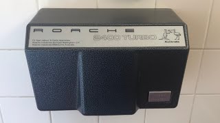 Rare Roache 2400 Turbo Hand Dryer at Mundanoon Rest Area in NSW, PT2