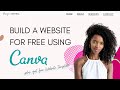 How to Build a FREE Canva Website using only Canva FREE VERSION