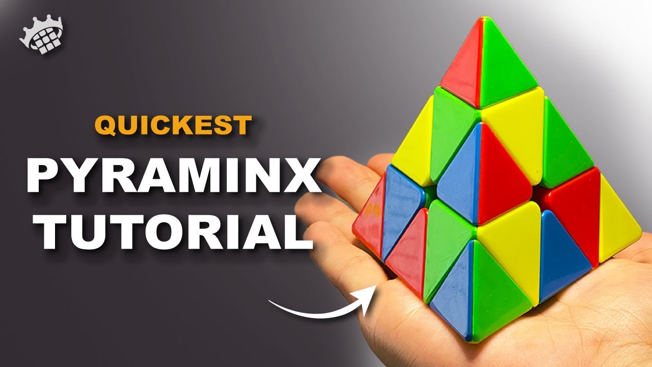 Quickest Pyraminx Tutorial How To Solve In 4 Minutes Youtube