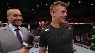UFC 234: Jimmy Crute Octagon Interview