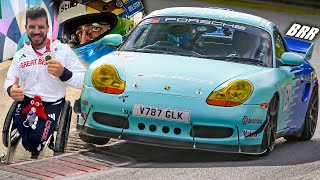 Paralympic Porsche TOO FAST for My Camera!🤯 // Nürburgring