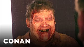 Andy Richter Gets A "Walking Dead" Makeover | CONAN on TBS