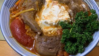 イタチの仲間テンを使ってウクライナ料理作ってみた！I made the borscht of Ukrainian dishes using a Marten！