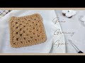 Tutorial Basic Granny Square Rapi Untuk Pemula | Pola Rajut