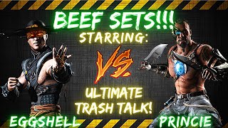 Eggshell vs Princie BEEF SETS | The runback!!!