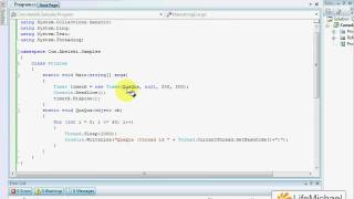 Multi Threaded Timer