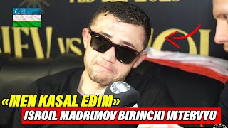 ISROIL MADRIMOV: MENI KECHIRING, MEN KASAL EDIM! ISROIL O'ZBEKLARGA BIRINCHI MUROJAATI!